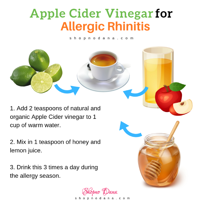 Apple Cider Vinegar for allergies 