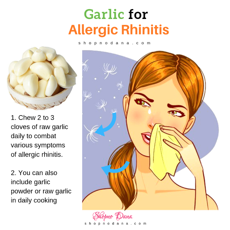 Garlic for the treatment of Allergic Rhinitis